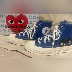 Like New only worn 3-4x's Play COMMES des Garçons x Converse Sz 7 Womens